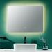Orren Ellis Bathroom Vanity Led Lighted Mirror Metal | 24 H x 32 W x 1.2 D in | Wayfair D1D82936806F4A2BBC381A87F060022A