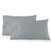 Everly Quinn 100% Cotton 600TC Ultra-Soft & Silky Wrinkle-Resistant Standard Pillowcase Cotton in Gray | Wayfair D6E2580B0E824BF9B19DCCBE516ACAB8