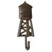 Midwest CBK Black Water Tower Wall Hook Distressed Cast Iron - Black