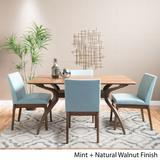 Shuman Mid-Century Modern 5 Piece Dining Set by Christopher Knight Home