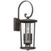 Howell 26 1/4" High Oiled Bronze 3-Light Outdoor Wall Light