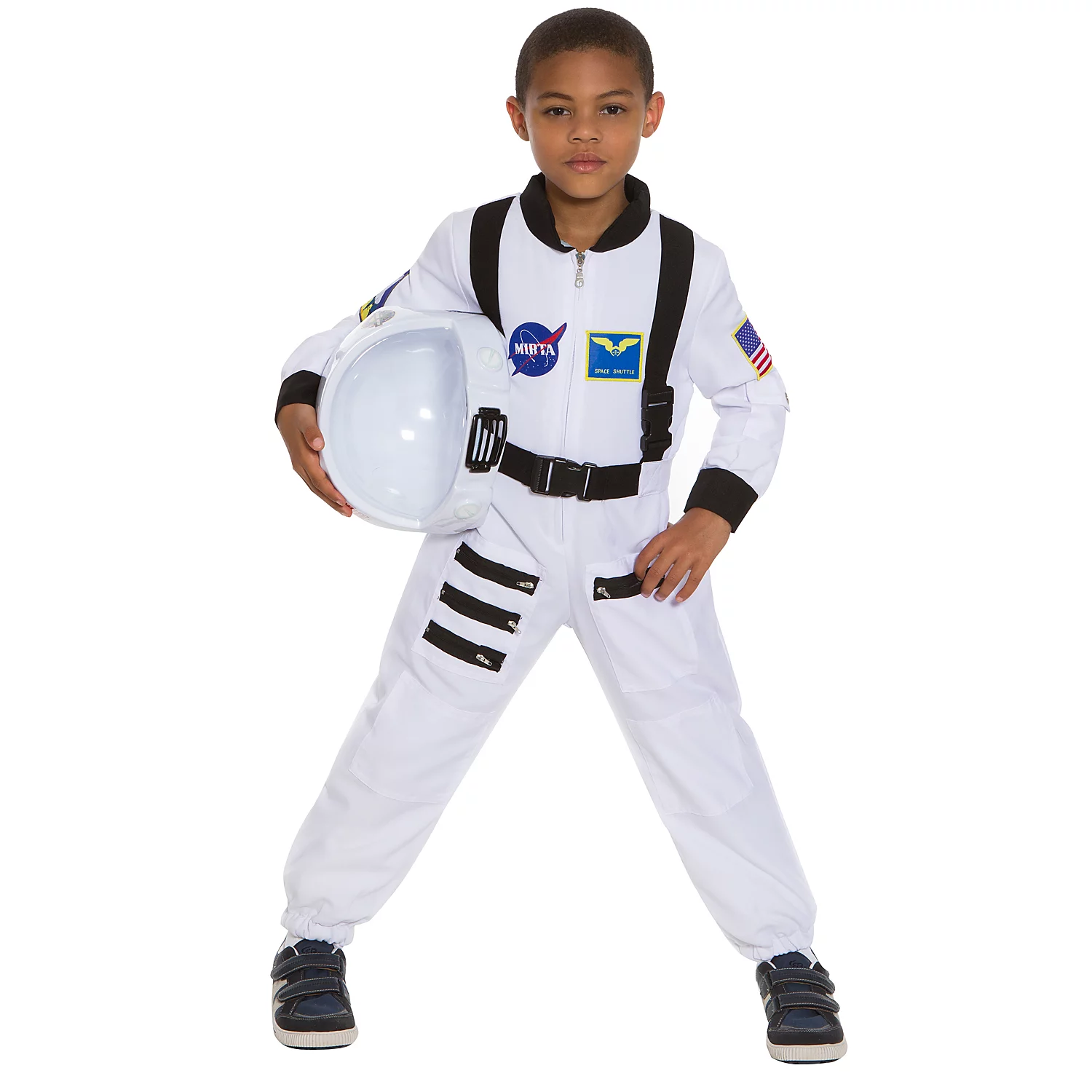 Kinder-Kostüm Astronaut, weiß Image