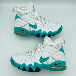 Nike Shoes | Men’s Nike Air Max 2 Shoes Basketball Size 8.5 | Color: Green/White | Size: 8.5