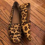 J. Crew Shoes | J Crew Leopard Print Flats Size 8.5 | Color: Brown/Tan | Size: 8.5