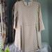 Madewell Dresses | Madewell Tan & Black Polka Dot Silk Dress Size Small | Color: Black/Tan | Size: S