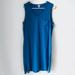 J. Crew Dresses | J. Crew Sleeveless Pocket Dress | Color: Blue | Size: M