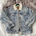 Levi's Jackets & Coats | Levi Sherpa Jean Jacket | Color: Gray | Size: S