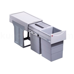 Hailo Abfallsammler 3666821 TA Swing Tandem hg 2x 15 Liter Image