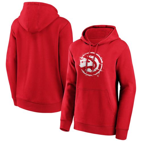 Atlanta Hawks Fanatics Branded Splatter Graphic Hoodie - Damen