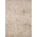 Brown 18 x 0.5 in Area Rug - Loloi II Neda Abstract Ivory/Sand Area Rug Polyester | 18 W x 0.5 D in | Wayfair NEDANED-02IVSA160S