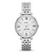 Women's Fossil Silver Eastern New Mexico Greyhounds Jacqueline Stainless Steel Watch