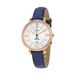 Women's Fossil Navy Mount St. Mary's Mountaineers Jacqueline Leather Watch