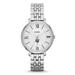 Women's Fossil Silver Liberty Flames Jacqueline Stainless Steel Watch