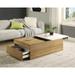 Aafje Coffee Table in Oak & White Finish