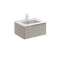 Latitude Run® 24" Single Bathroom Vanity Set Wood/Ceramic in Brown | 12 H x 24 W x 19 D in | Wayfair 2C11C0CD6701475D8BC01A1436600ACE
