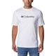 COLUMBIA-Herren-T-Shirt-CSC Basic Logo™ Short Sleeve, Größe S in Weiß