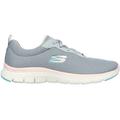 SKECHERS Damen Freizeitschuhe FLEX APPEAL 4.0 - BRILLIANT VIEW, Größe 36 ½ in Grau