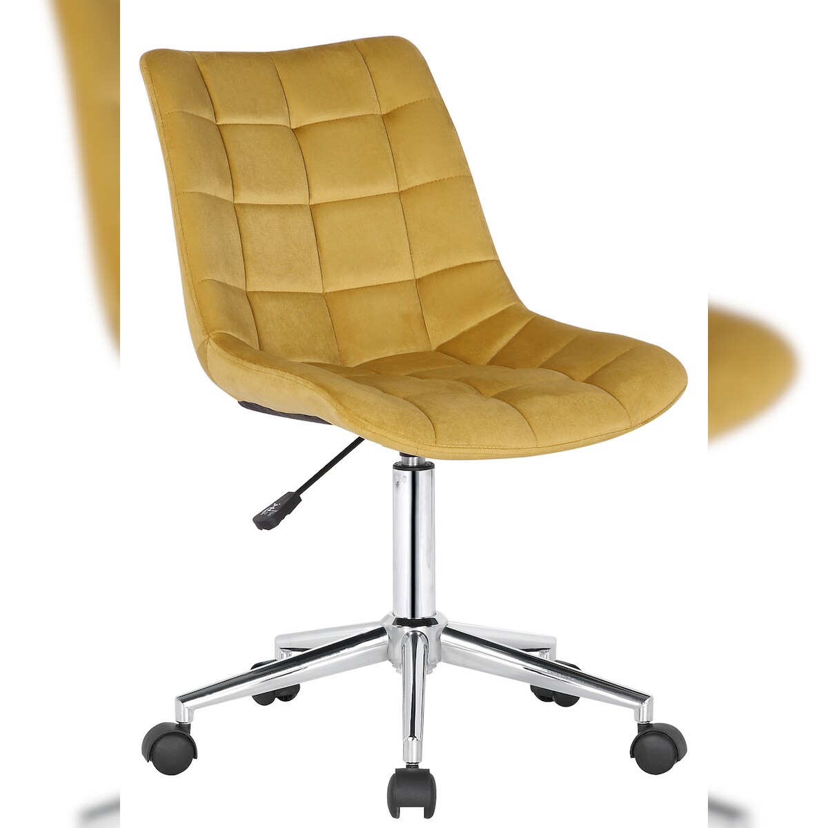 CLP Bürostuhl Medford Samt gelb Image