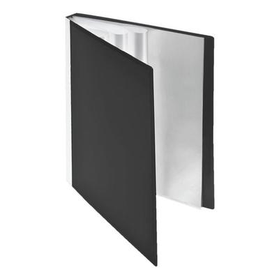 Präsentations-Sichtbuch »Premium« A5 20 Hüllen schwarz, Foldersys, 16.2x22.5 cm
