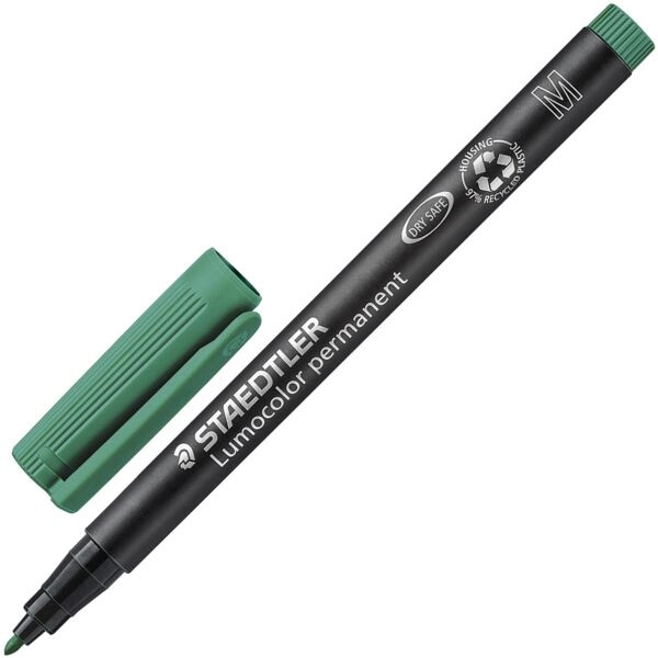 Staedtler Universalstift »Lumocolor permanent M« grün Image