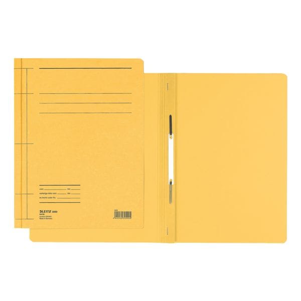 Leitz Schnellhefter »3000 Rapid« A4, Fassungsvermögen 250 Blatt gelb, 24x31.8 cm Image