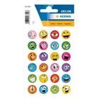 Herma Sticker »DECOR«, lustige Gesichter