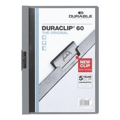 Durable Klemmhefter »Duraclip 60« grau, 22x31 cm