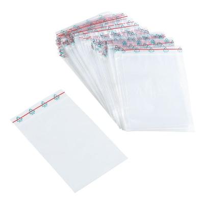 OTTO Office 100 Druckverschlussbeutel 100x150 mm 50 mic transparent, 10x17 cm