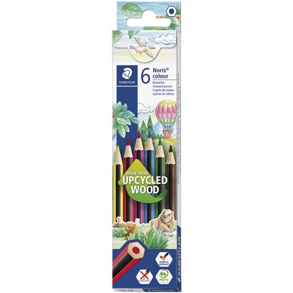 Staedtler 6er-Pack Buntstifte »Noris Colour« braun Image