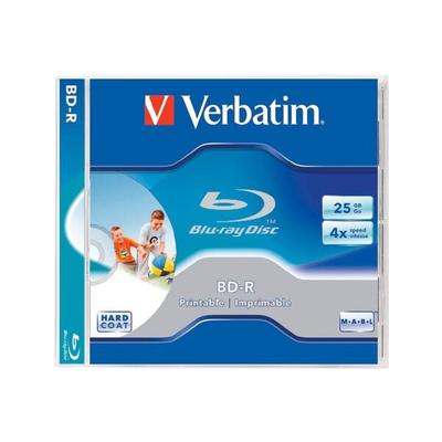 Verbatim Blu-ray-Rohling »Blu-ray BD-R« silber Image