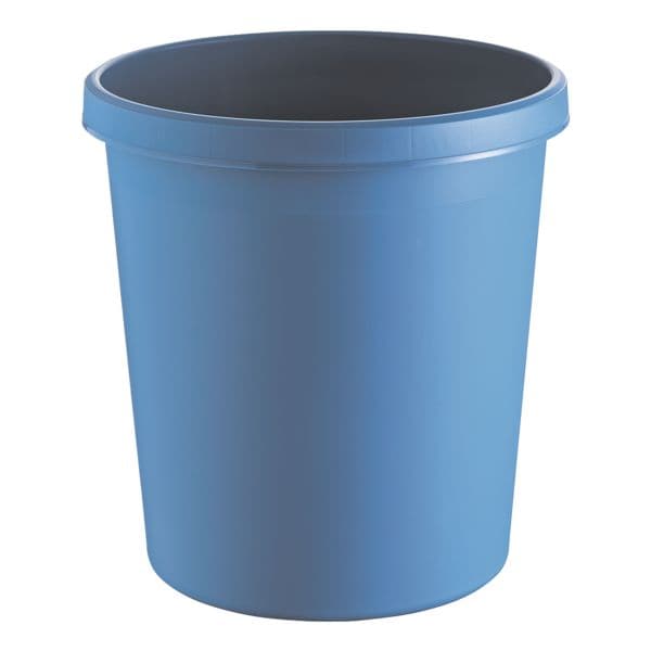helit Papierkorb »the german H61058« 18 L blau, 31x32x31 cm Image