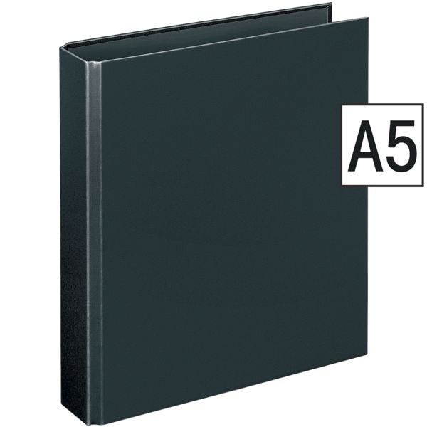 OTTO Office Ringbuch A5 »2-D-Ring« schwarz, 19.6x23 cm Image