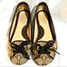 Coach Shoes | Coach Ballet Flats | Color: Brown/Tan | Size: 7