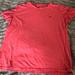 American Eagle Outfitters Shirts | American Eagle Red Rip Spun Cotton Tee M Legend T Muscle Fit Crew Neck | Color: Red | Size: M