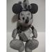 Disney Toys | Disney Parks Black And White Denim Minnie Mouse 15" Plush | Color: White | Size: Osbb