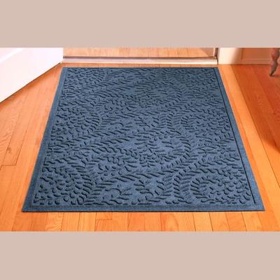 Boxwood Estates Doormat 60 x 36, 60 x 36, Navy