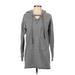 Hollister Casual Dress: Gray Dresses - Women's Size X-Small