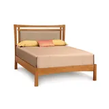 Copeland Furniture Monterey Bed with Upholstered Panel, Cal King - 1-MON-25-23-89112
