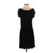 Gap Casual Dress - DropWaist: Black Solid Dresses - Women's Size Small