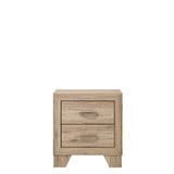 Foundry Select 2 Drawer Nightstand in Wood in Brown | 24 H x 22 W x 16 D in | Wayfair F48A4F312AA6497BA94888FC95F3B77E
