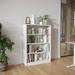 Latitude Run® Gibney Standard Bookcase Wood in White | 33.07 W x 11.61 D in | Wayfair E138157374014E7E93B04AED3C84BF83