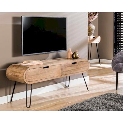 designline »Barrel« Massivholz TV-Möbel 135x50x35 Image