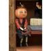 Nevin Pumpkin Head Boy Joe Spencer Gathered Traditions Art Doll - Orange - 13"