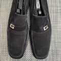 Gucci Shoes | Men’s “Gucci” Black Suede Slip-On Shoes | Color: Black | Size: 9