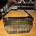 Burberry Bags | Burberry Haymarket Plaid Shoulder Bag Leather | Color: Cream/Red | Size: Os