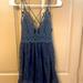 Free People Dresses | Free People Cocktail Dress. | Color: Blue | Size: S