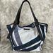 Burberry Bags | Burberry Large Canvas Tote Bag | Color: Blue/White | Size: Approx 5”(W) X 12”(L) X 13”(H)