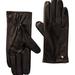 Kate Spade Accessories | Kate Spade Touch Tip Leather Gloves In Black | Color: Black | Size: M