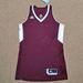 Adidas Tops | Adidas Team Jersey Training Tank Women's White And Maroon Size S Nwt | Color: Purple/White | Size: S