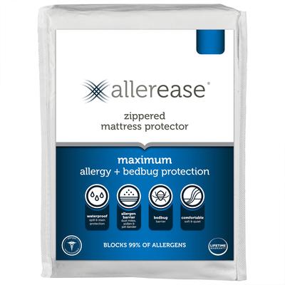 AllerEase Maximum Mattress Protector by AllerEase in White (Size KING)